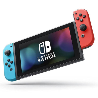 Nintendo Switch – OLED Model w/ Neon Red & Neon Blue Joy-Con (Refurbished) DailySale