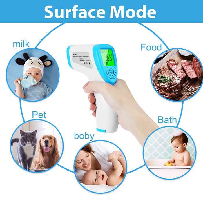 No-Contact Infrared Forehead LCD Thermometer BZ-R6 DailySale