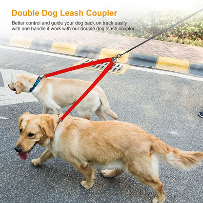 No-Tangle Dual Dogs Leash DailySale