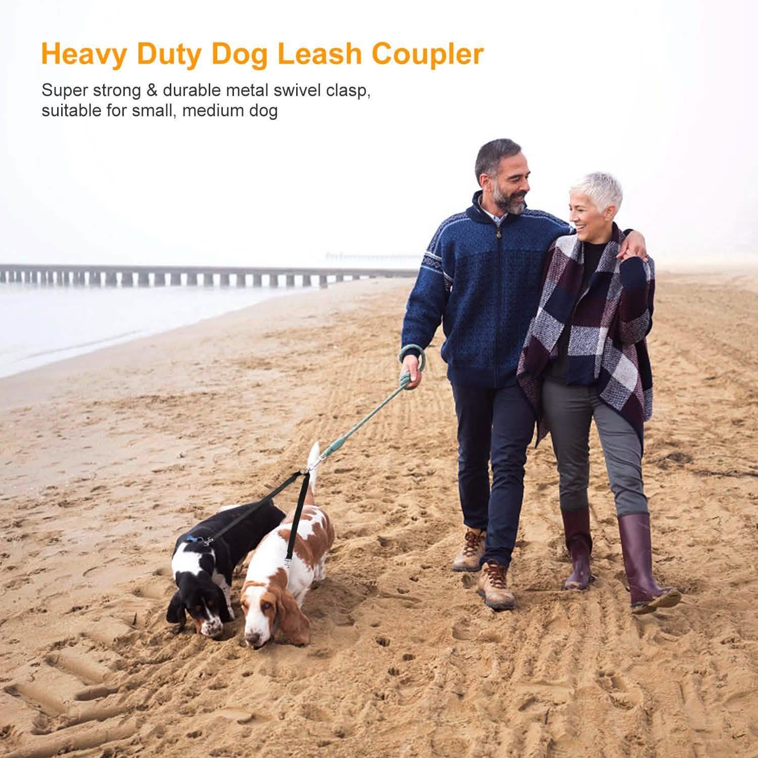 No-Tangle Dual Dogs Leash DailySale