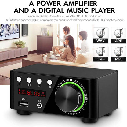 Nobsound 100W Mini Bluetooth 5.0 Power Amplifier DailySale