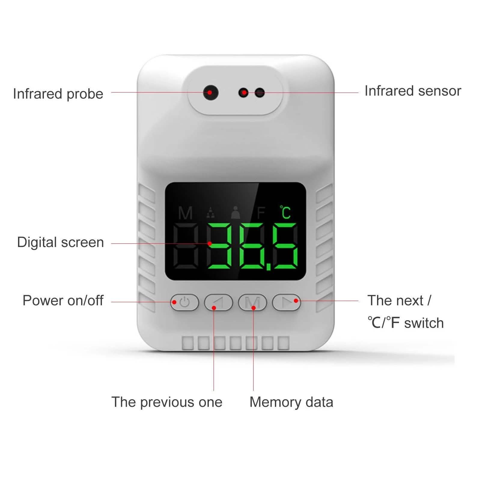 Non-Contact Infrared Forehead Thermometer DailySale