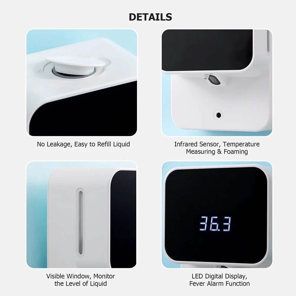 Non-Contact Temperature Measurement Soap Dispenser DailySale