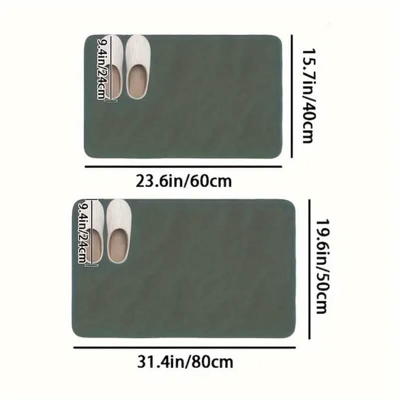 Non-Slip Diatomaceous Earth Bath Mat DailySale