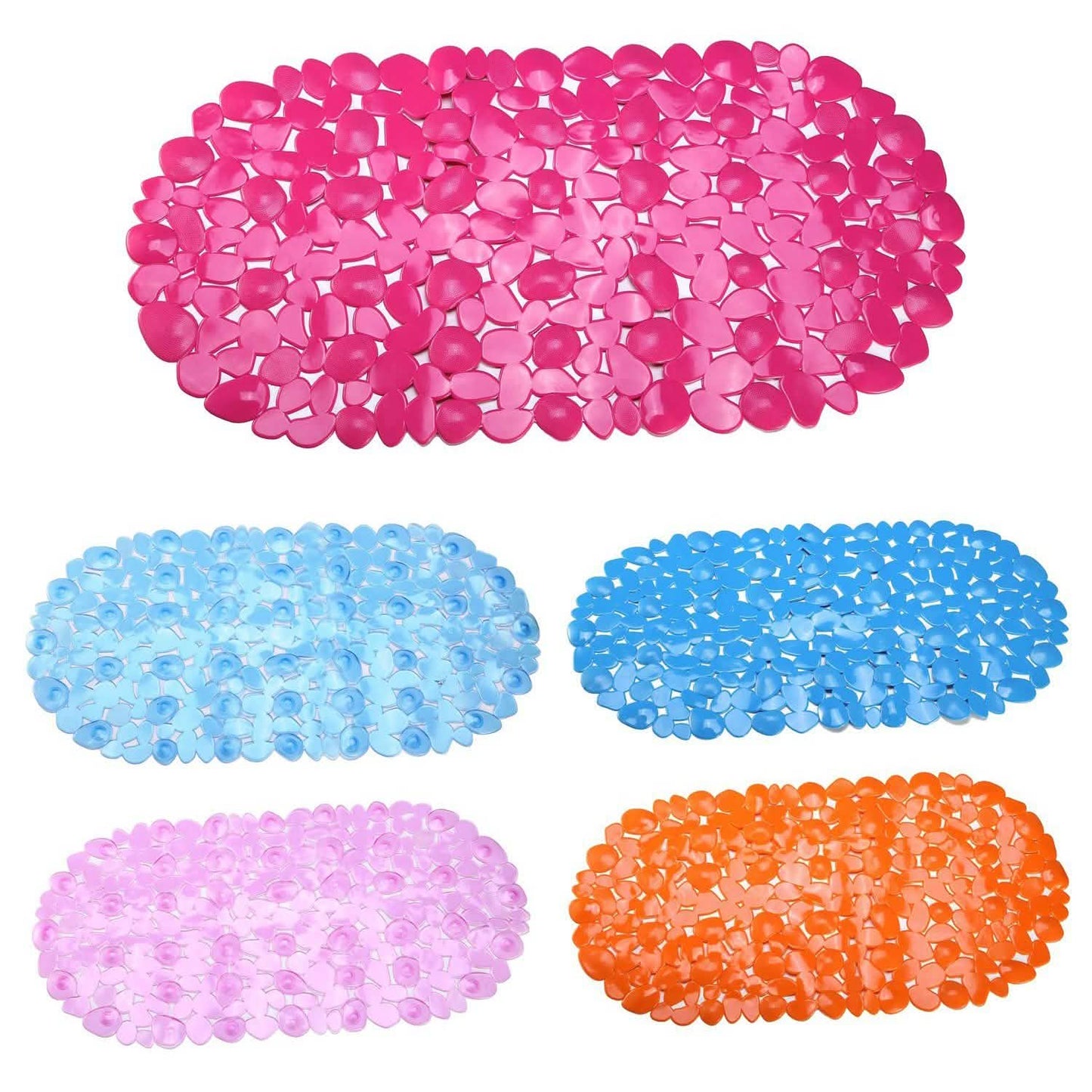 Non-Slip Massage Pebble Bath Mat DailySale