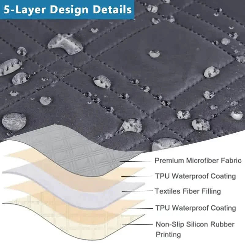 Non Slip Recliner Chair Cover, Washable Reclining Chair/Furniture Protector DailySale