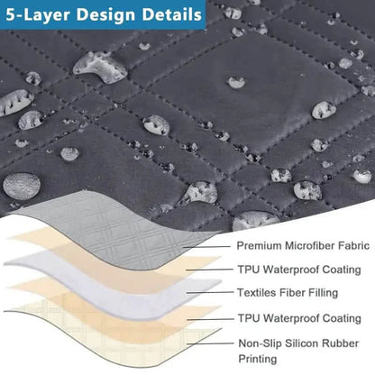 Non Slip Recliner Chair Cover, Washable Reclining Chair/Furniture Protector DailySale