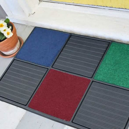 Non-Slip Rubber Utility Doormat DailySale