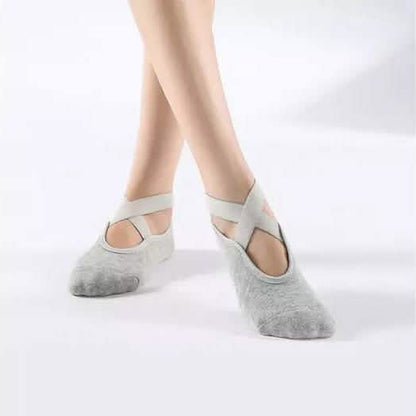 Non Slip Socks with Grips for Women Yoga Ballet Pilates Barre Dance DailySale