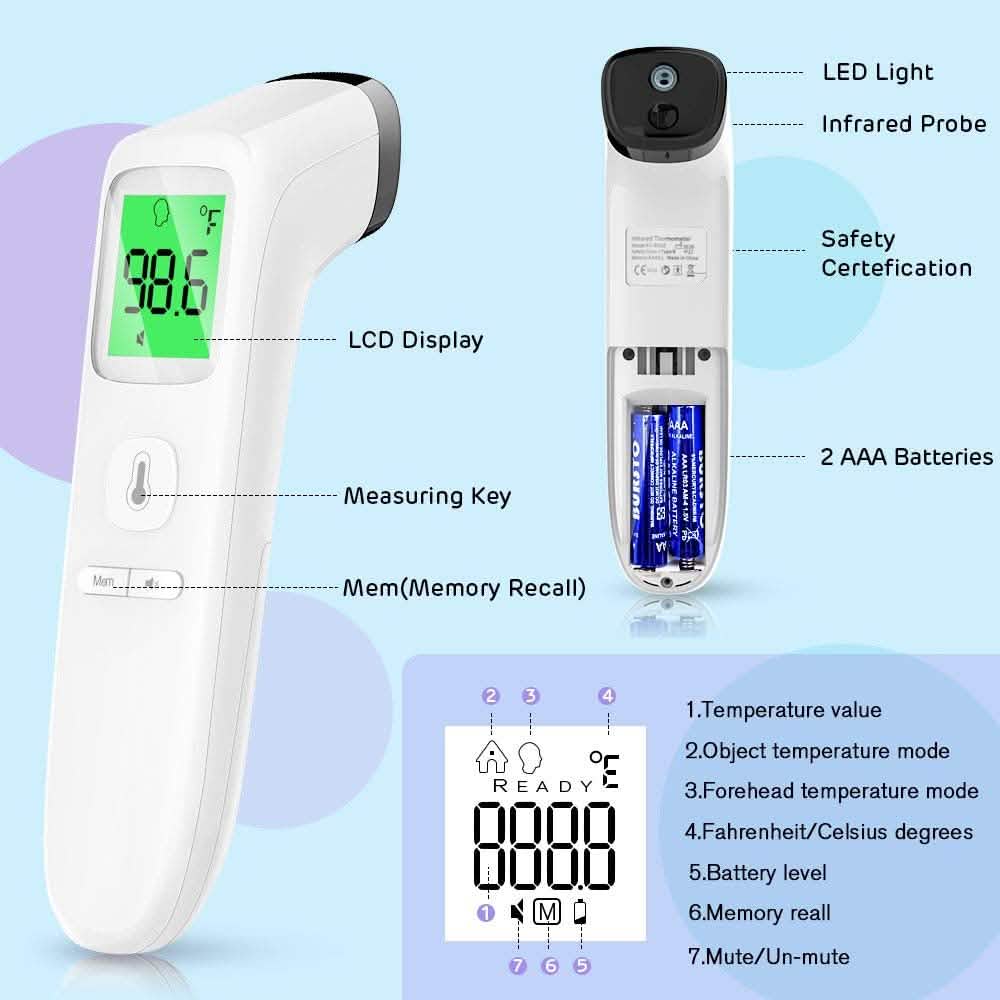 Non Touch Baby and Adults Forehead Thermometer DailySale