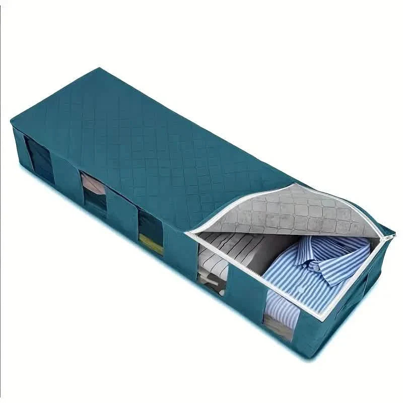 Nordic Quilt Bag Clothes Storage Box Under Bed Storage DailySale