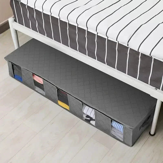 Nordic Quilt Bag Clothes Storage Box Under Bed Storage DailySale