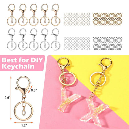Numbers Alphabet Mold for DIY Craft Casting with Resin Decoration Fillers Set Kit DailySale