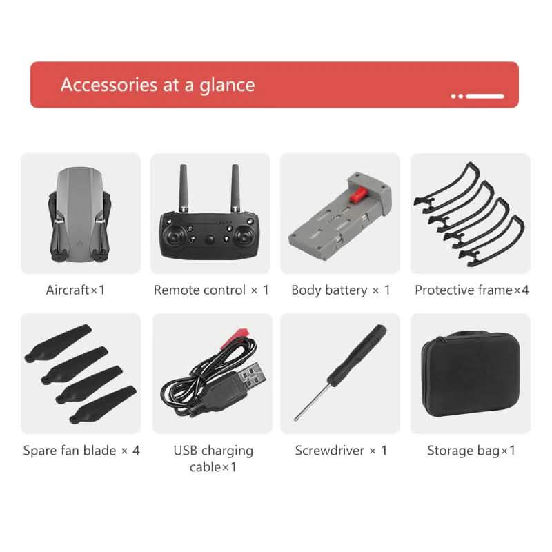 NYR E99 Pro2 RC Mini Drone 4K 1080P 720P Dual Camera WIFI DailySale