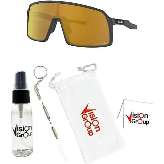 Oakley OO9406 Sutro Sunglasses+ Vision Group Accessories Bundle (Refurbished) DailySale