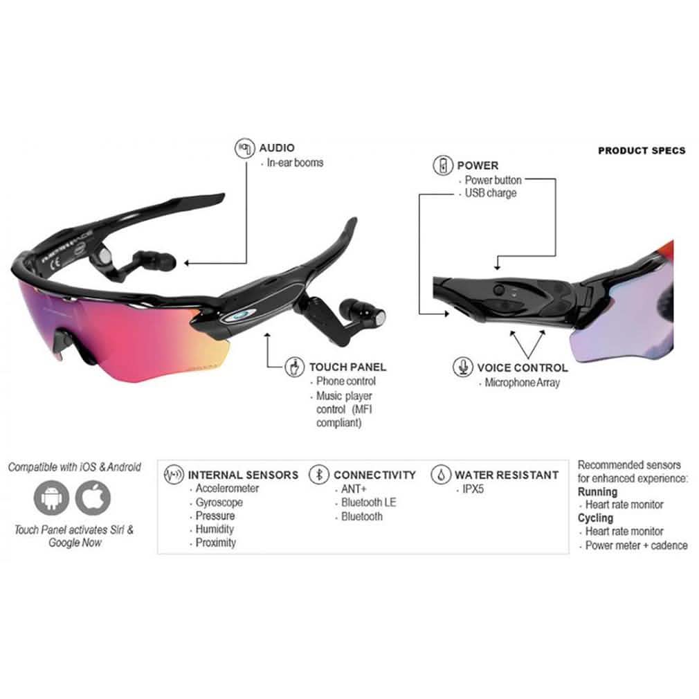 Oakley Radar Sports Prizm Road Lens Sunglasses DailySale