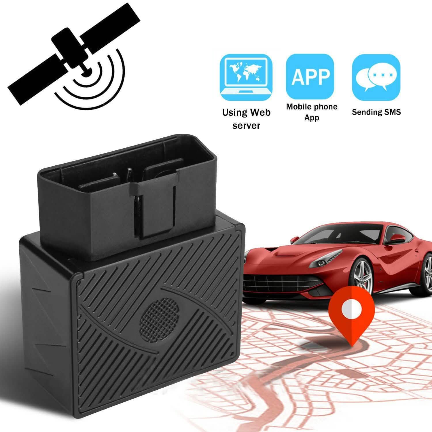 OBD GPS GPRS Tracker Real Time Vehicle Tracking Device for Car Truck Locator DailySale