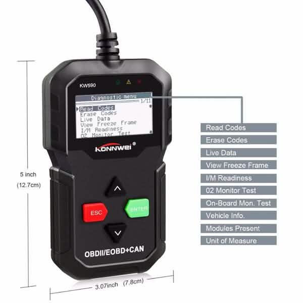 OBDII Car Diagnostic Scanner DailySale