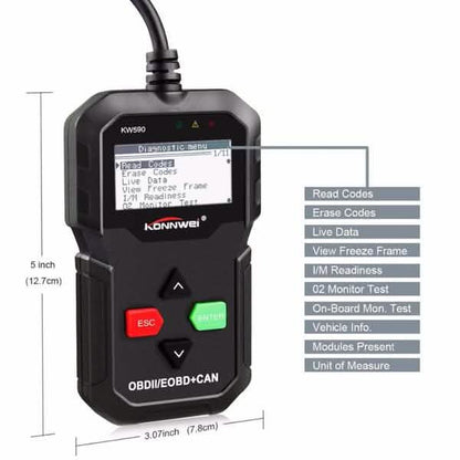 OBDII Car Diagnostic Scanner DailySale