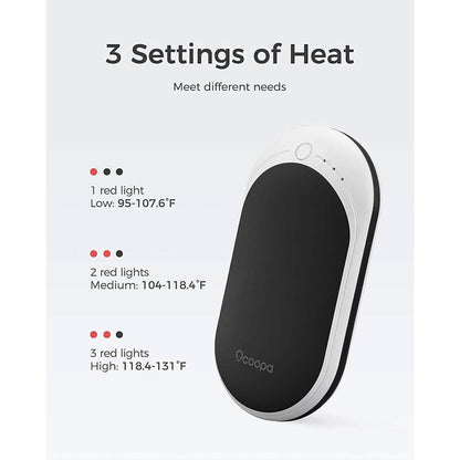 OCOOPA 5200 mAh Electric Portable Pocket Hand Warmer/Power Bank DailySale