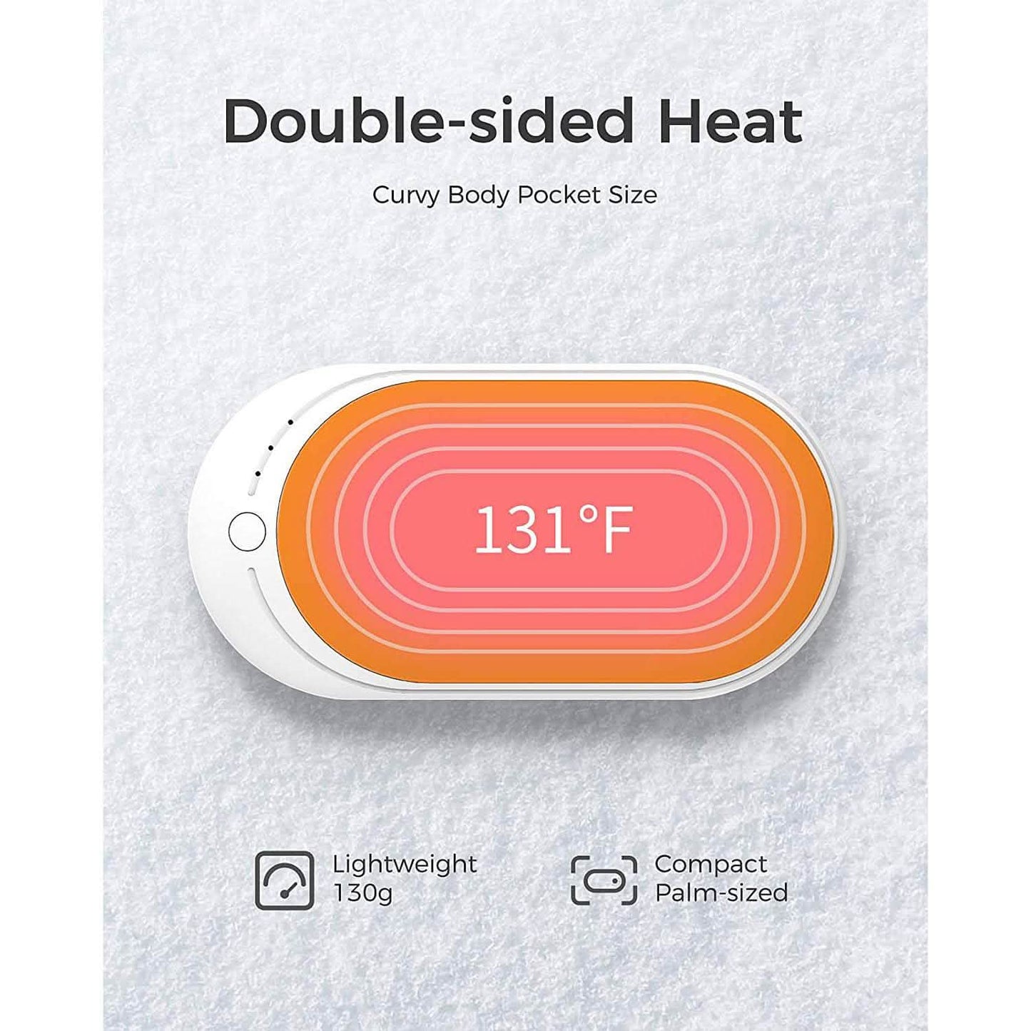 OCOOPA 5200 mAh Electric Portable Pocket Hand Warmer/Power Bank DailySale