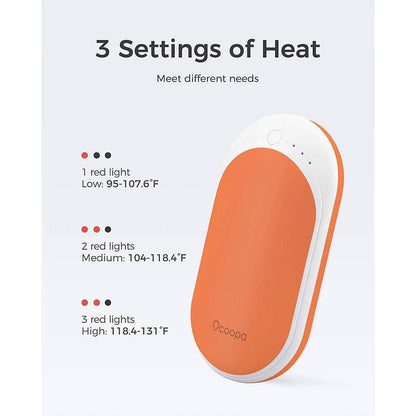 OCOOPA 5200 mAh Electric Portable Pocket Hand Warmer/Power Bank DailySale