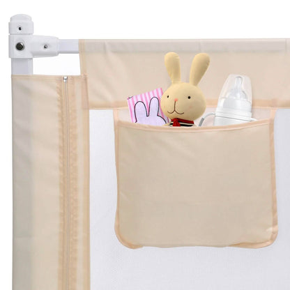 Odoland 70in Foldable Baby Toddler Safety Bed Rail Anti Falling Guard DailySale
