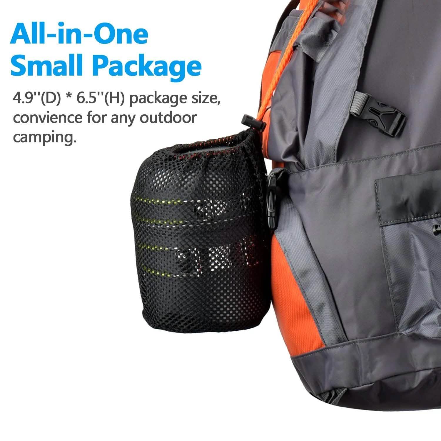 ODOLAND Camping Cookware Kit Lightweight Portable Cookware Set DailySale