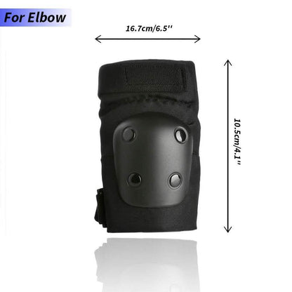 Odoland Knee and Elbow Waist Pads for Cycling, Skating, Mini Biking Riding Adjustable Size DailySale