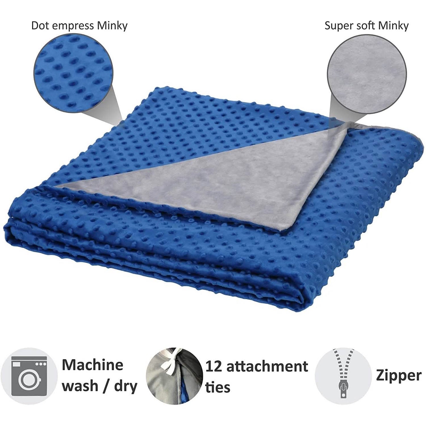 Olsen & Smith Dual Sided Premium Weighted Blanket DailySale