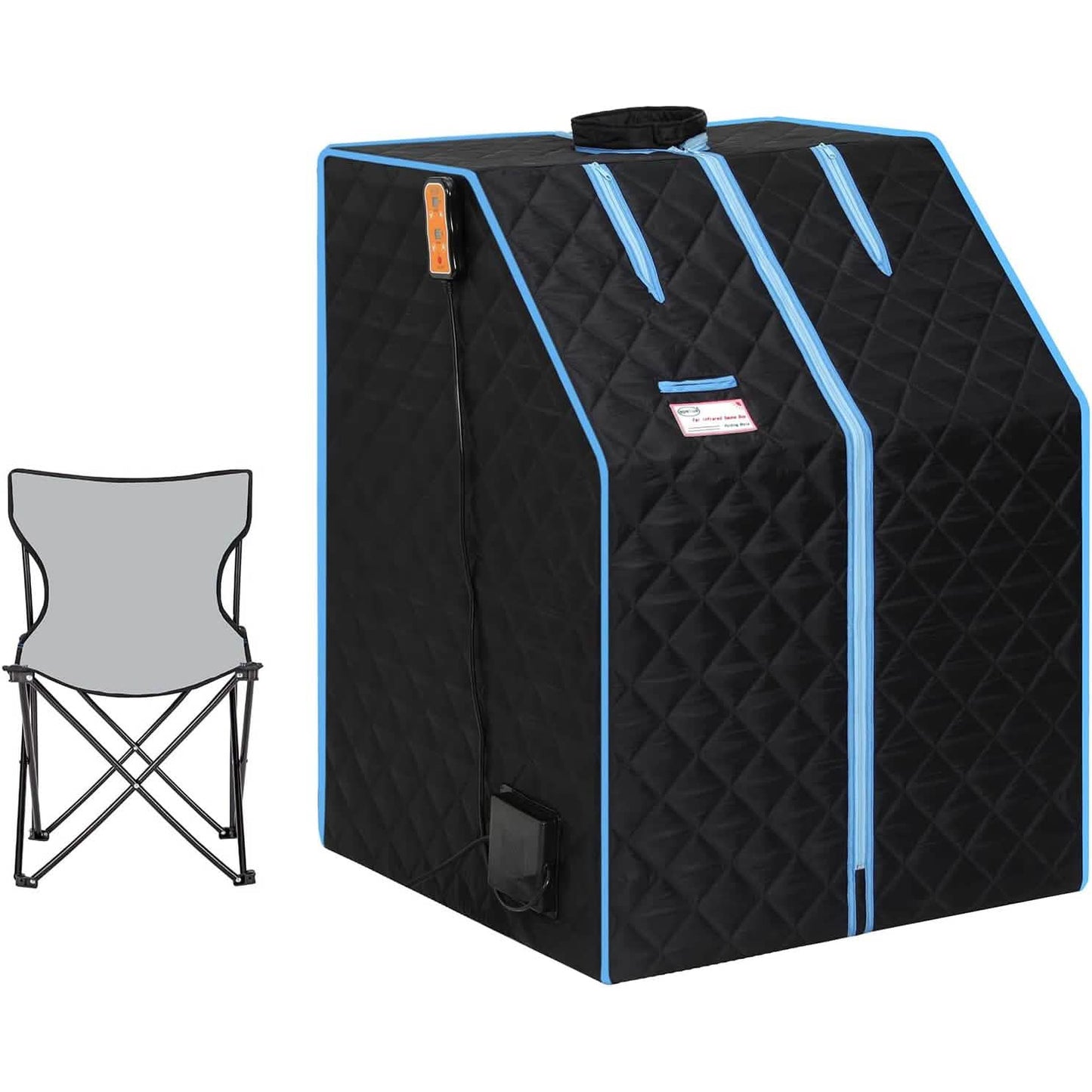 One Person Portable Full Body Sauna Tent SPA Set for Home DailySale