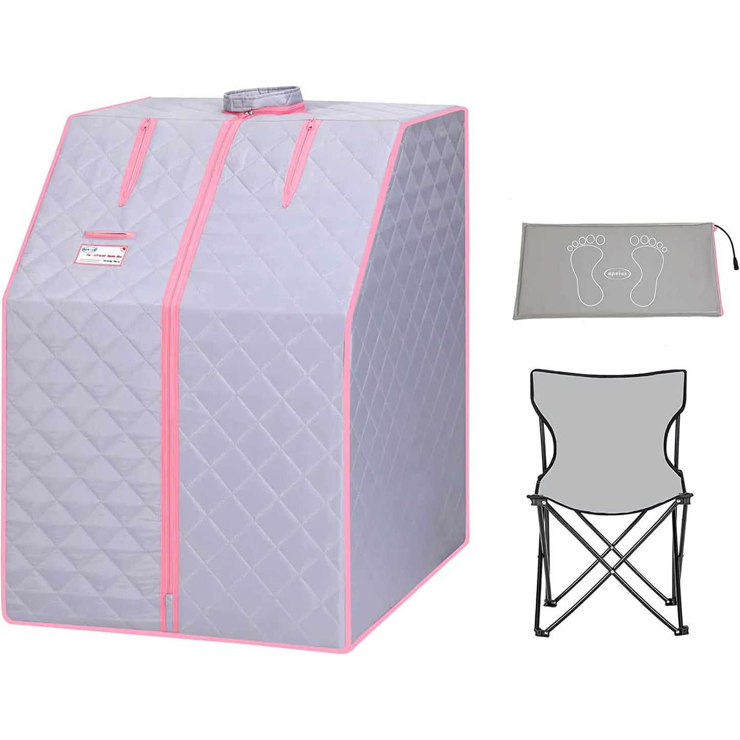 One Person Portable Full Body Sauna Tent SPA Set for Home DailySale