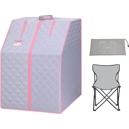 One Person Portable Full Body Sauna Tent SPA Set for Home DailySale