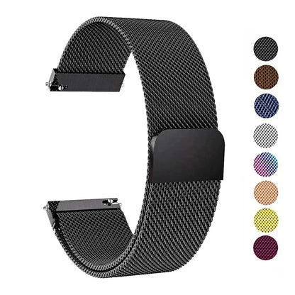 OnePlus Watch Milanese Loop Band, Magnetic Metal Mesh, 28 Colors BandsCo Straps