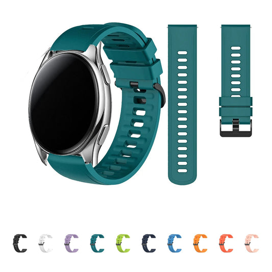 OnePlus Watch Textured Silicone Sport Band, Quick Release BandsCo Straps