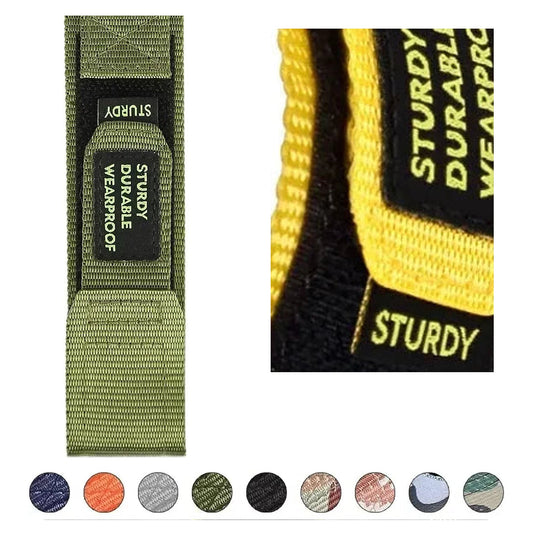 OnePlus Watch Rugged Nylon Sport Band, Camo & Solids, S or L BandsCo Straps