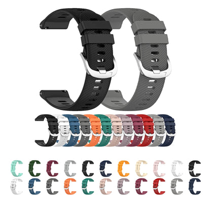OnePlus Watch Textured Silicone Band, Solid & Two-Tone, 32 Colors BandsCo Straps