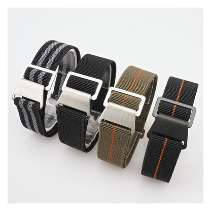 OnePlus Watch Elastic Nylon Band with Metal Hook Clasp BandsCo Straps
