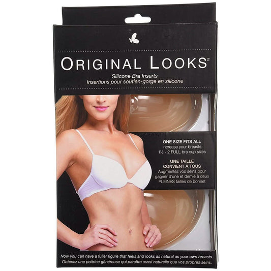 Original Looks Silicone Bra Inserts And Enhancers DailySale
