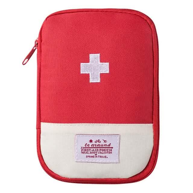 2-Pack: Portable Medicine Storage Bag Camping Emergency First Aid Kit Organizer DailySale