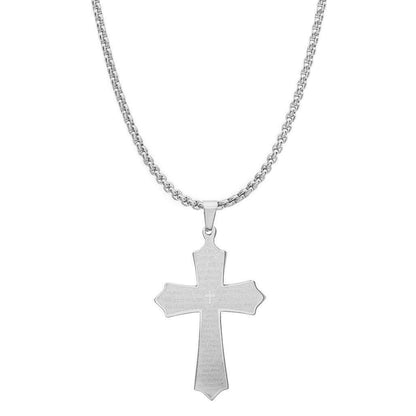 Our Father Lord's Prayer Cross Pendant DailySale