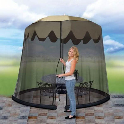 Outdoor 9-Foot Umbrella Table Screen DailySale