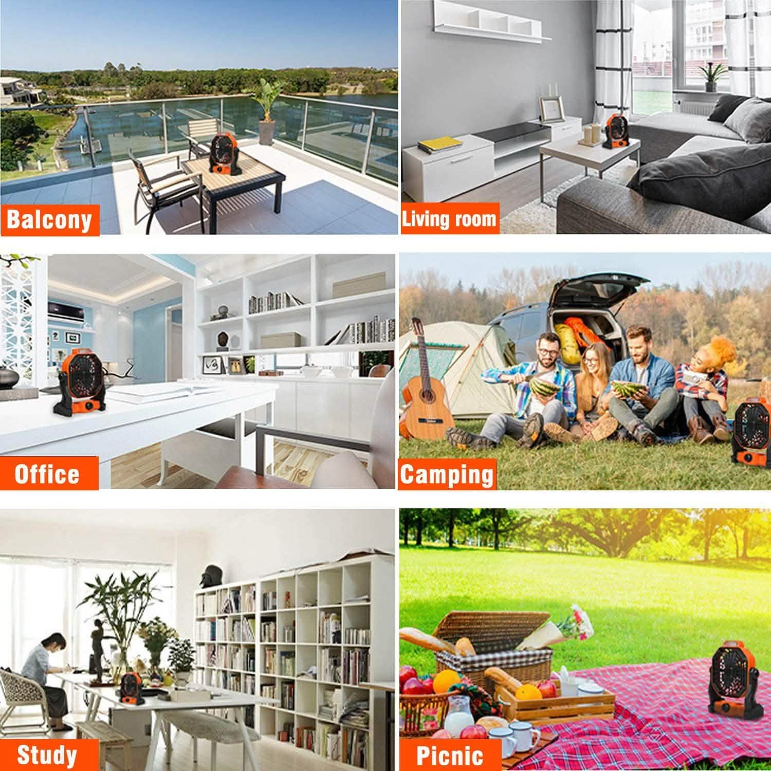 Outdoor Desk Personal Fan DailySale