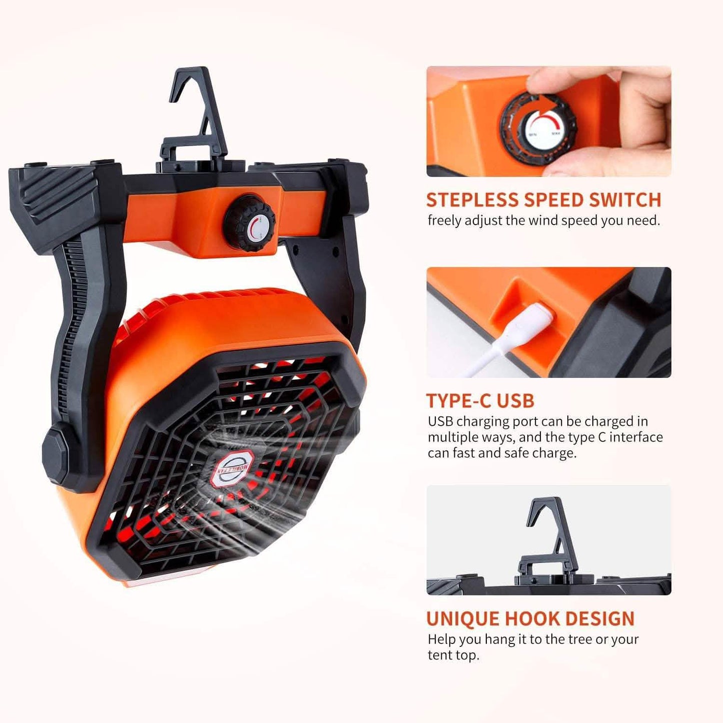 Outdoor Desk Personal Fan DailySale