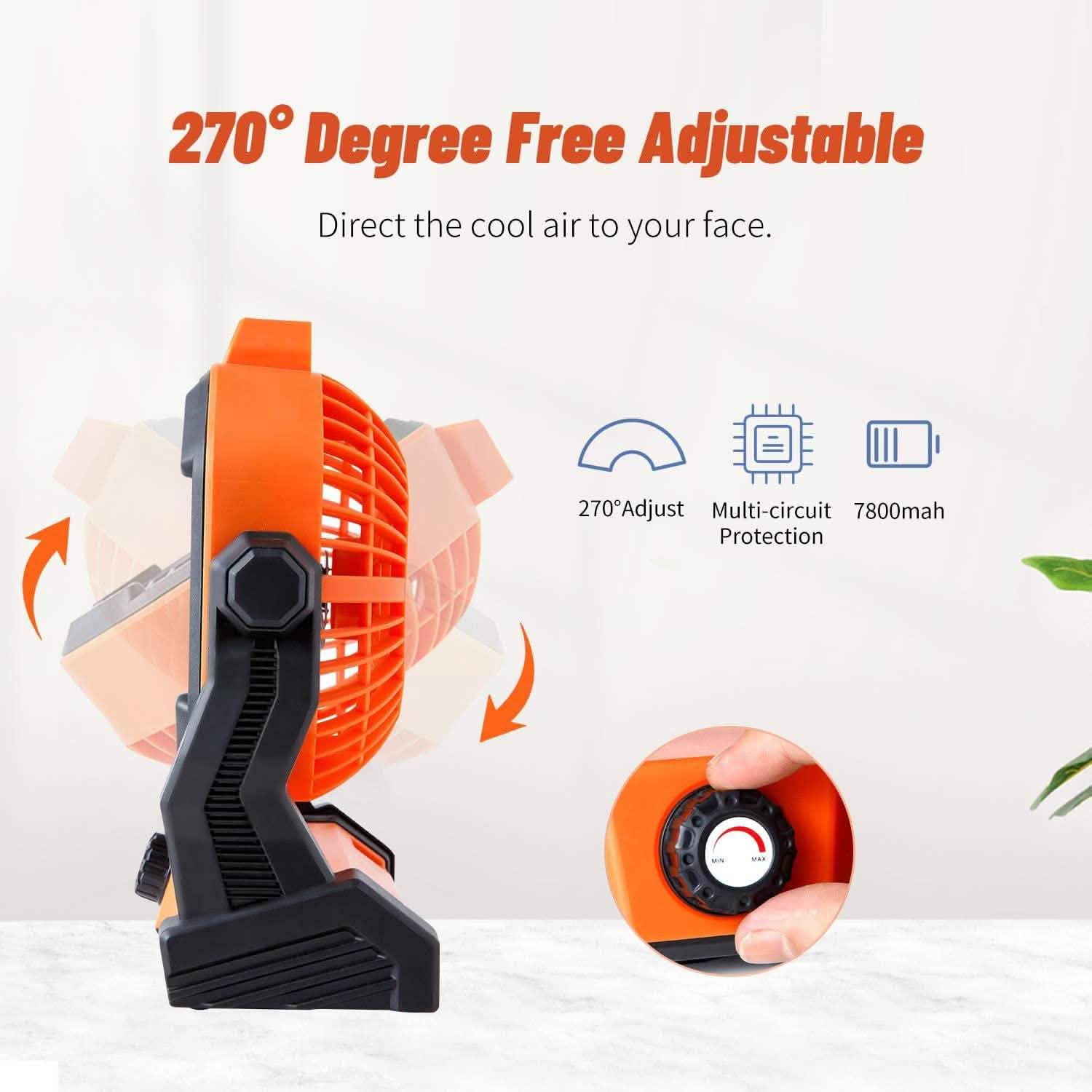 Outdoor Desk Personal Fan DailySale
