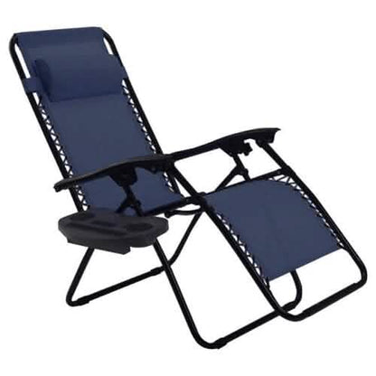 Outdoor Folding Zero Gravity Reclining Lounge Chair DailySale