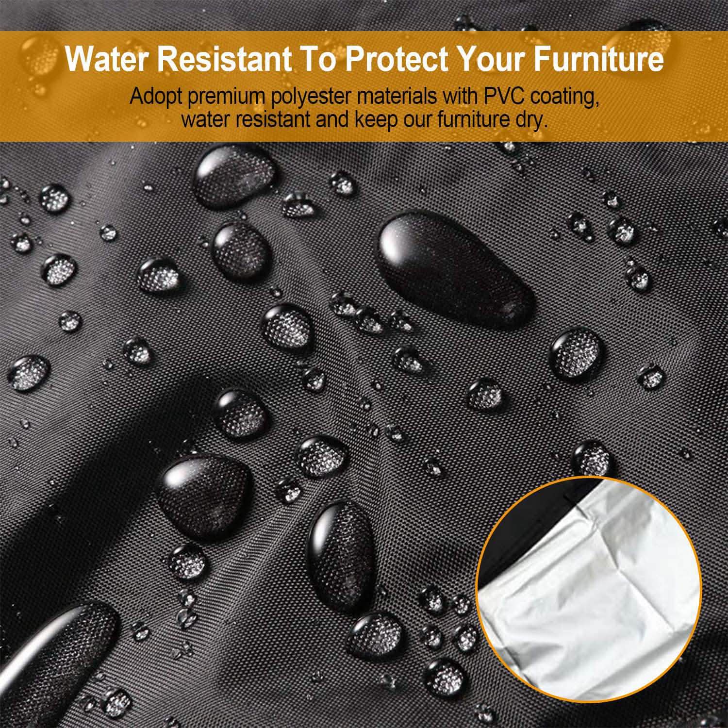 Outdoor L Shape Sofa Covers Water Resistant DailySale