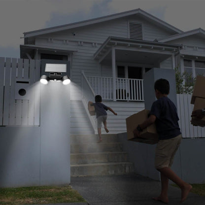 Outdoor PIR Motion Sensor Dusk To Dawn Solar Wall Lamps IP65 Waterproof DailySale