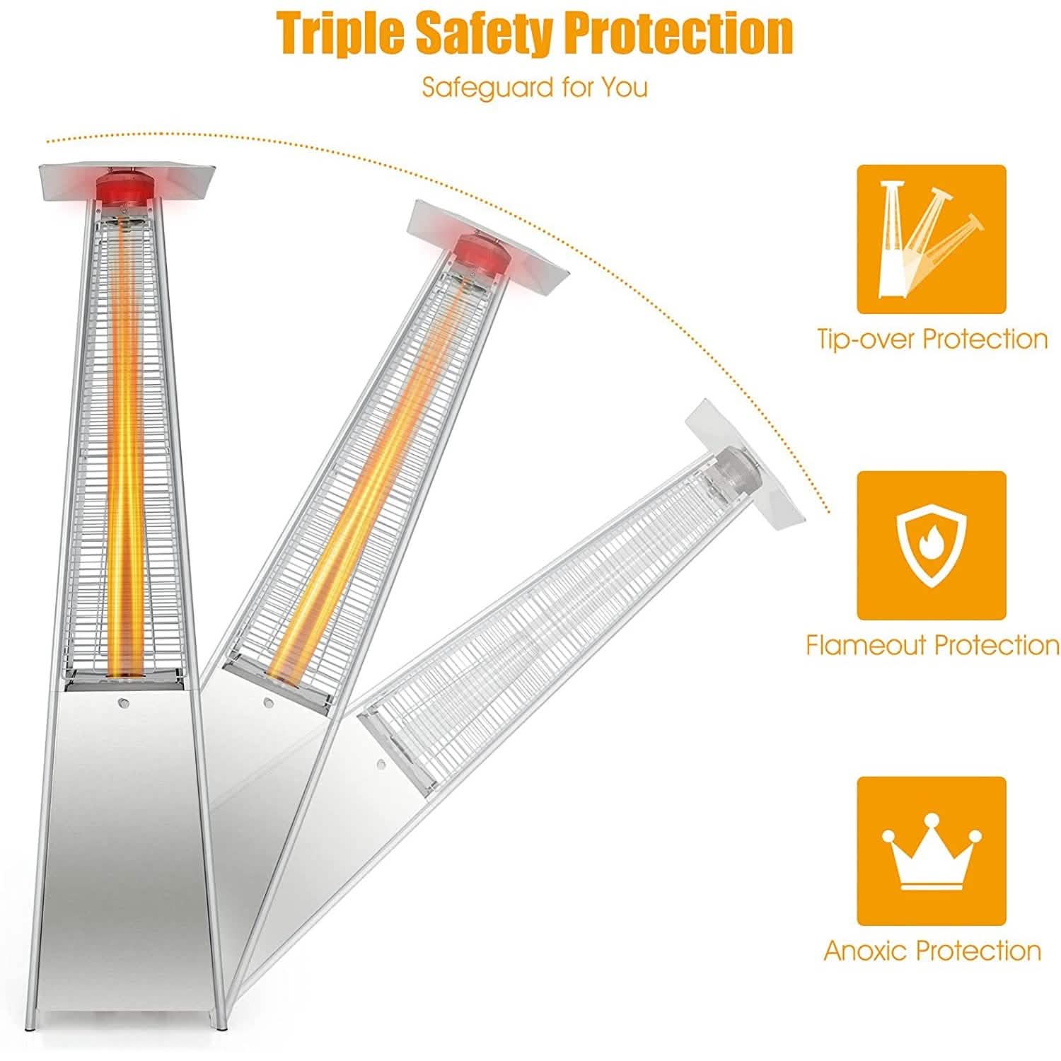 Outdoor Propane Patio Heater DailySale