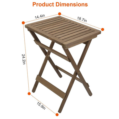 Outdoor Side Table Portable Folding Table DailySale